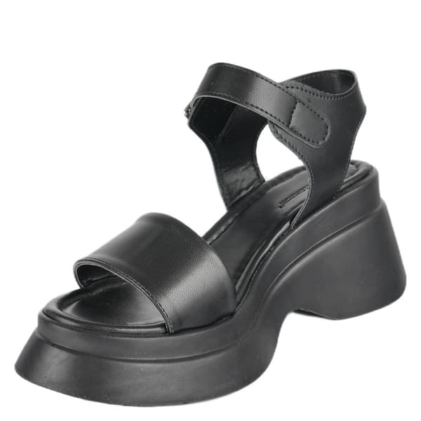 YÜKSEK TOPUKLU SANDALET KEMER BAĞLAMALI