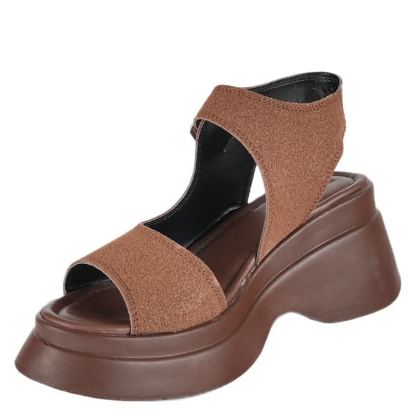 YÜKSEK TOPUKLU SANDALET